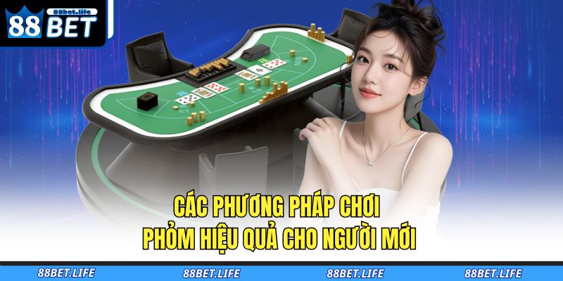 Các phương pháp chơi phỏm hiệu quả cho người mới